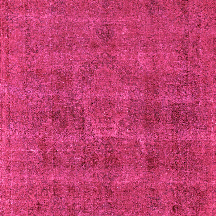 Machine Washable Oriental Pink Industrial Rug, wshurb1316pnk
