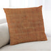 Lifestyle Image of Mid-Century Modern Urban Square Orange Red Orange Throw Pillow, 18 inch by 18 inch, pwurb1316