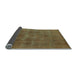 Sideview of Oriental Light Blue Industrial Rug, urb1316lblu