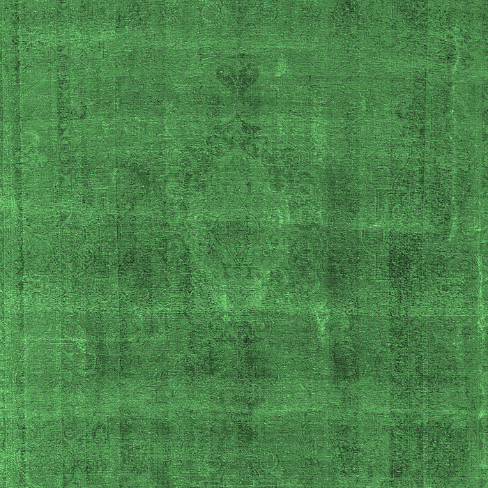 Oriental Emerald Green Industrial Rug, urb1316emgrn