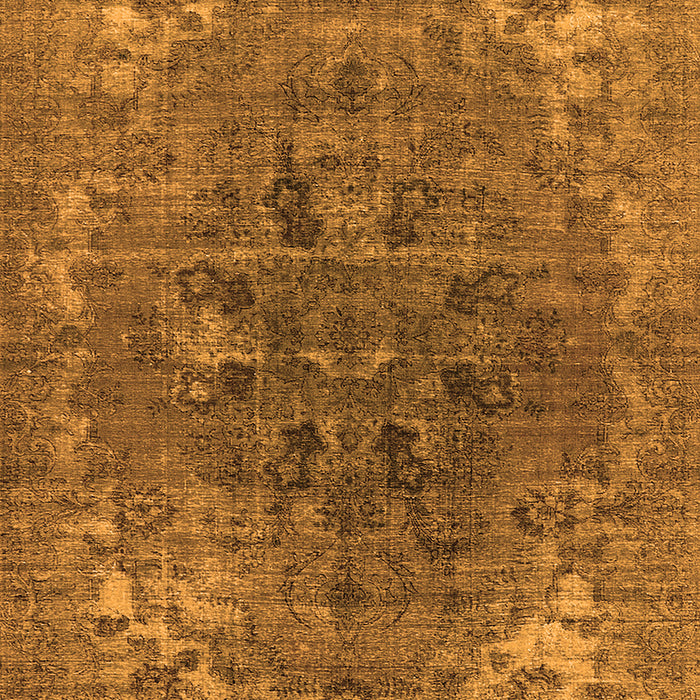Oriental Orange Industrial Rug, urb1317org