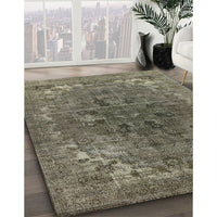 Mid-Century Modern Coffee Brown Oriental Rug, urb1317