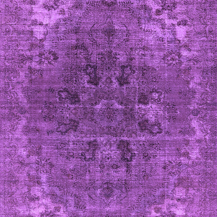 Machine Washable Oriental Purple Industrial Area Rugs, wshurb1317pur