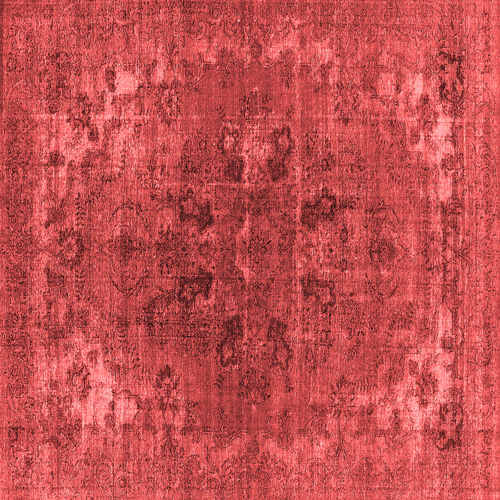Machine Washable Oriental Red Industrial Rug, wshurb1317red