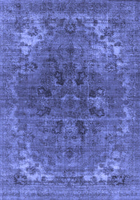 Oriental Blue Industrial Rug, urb1317blu