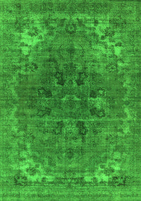 Oriental Green Industrial Rug, urb1317grn