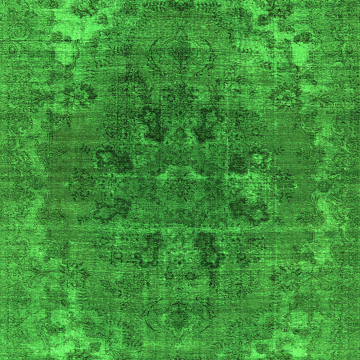 Oriental Green Industrial Rug, urb1317grn