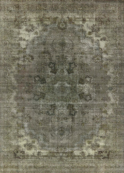 Mid-Century Modern Coffee Brown Oriental Rug, urb1317