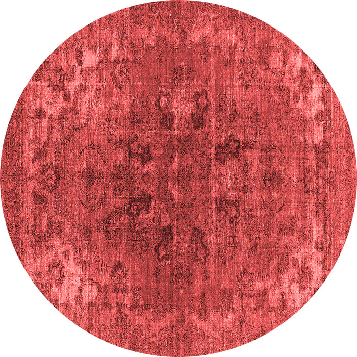 Machine Washable Oriental Red Industrial Rug, wshurb1317red