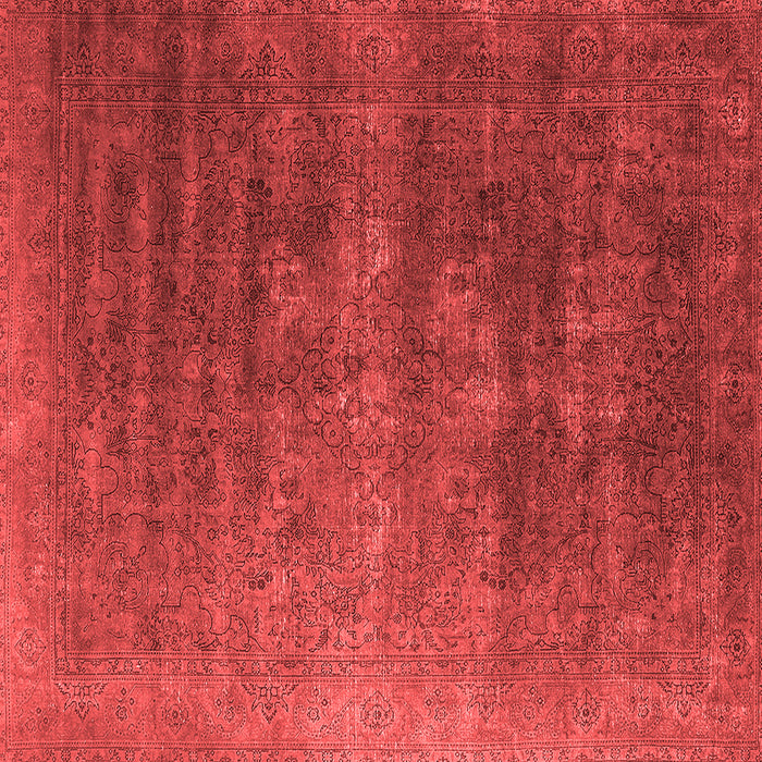 Machine Washable Oriental Red Industrial Rug, wshurb1318red