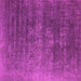 Square Machine Washable Oriental Pink Industrial Rug, wshurb1318pnk