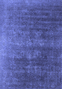 Oriental Blue Industrial Rug, urb1318blu