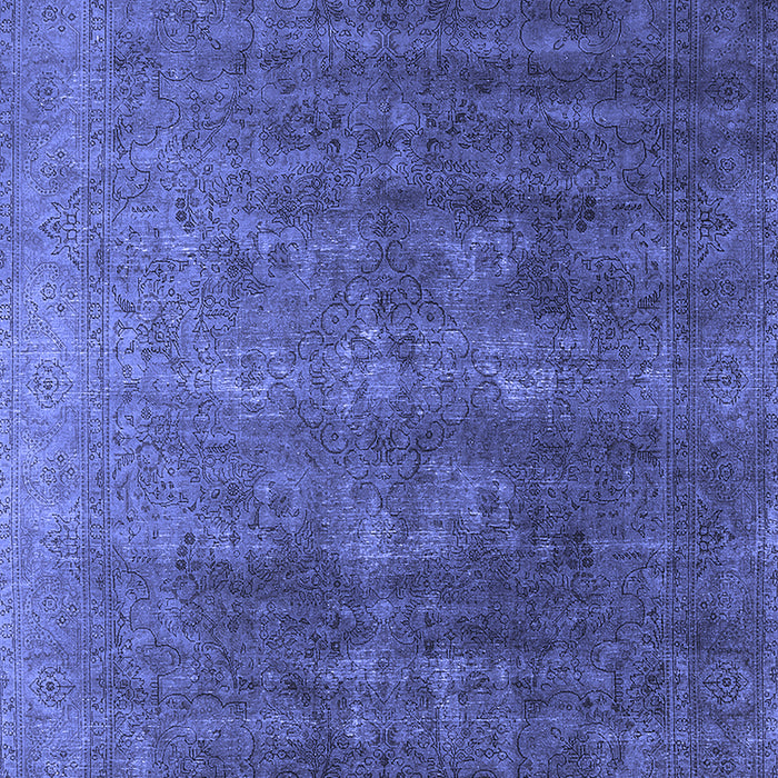 Oriental Blue Industrial Rug, urb1318blu