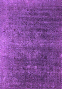 Oriental Purple Industrial Rug, urb1318pur