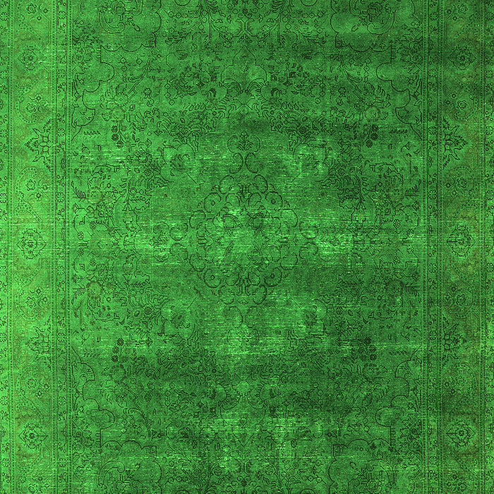 Oriental Green Industrial Rug, urb1318grn