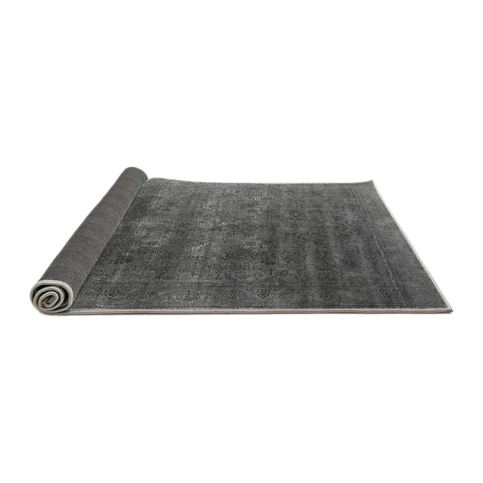 Sideview of Oriental Gray Industrial Rug, urb1318gry
