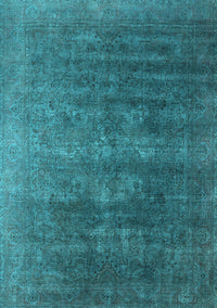 Oriental Light Blue Industrial Rug, urb1318lblu