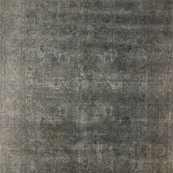 Mid-Century Modern Black Oriental Rug, urb1318