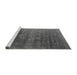 Sideview of Machine Washable Oriental Gray Industrial Rug, wshurb1318gry