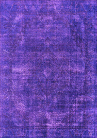 Oriental Purple Industrial Rug, urb1319pur