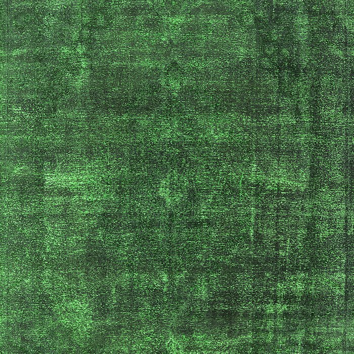 Machine Washable Oriental Green Industrial Area Rugs, wshurb1319grn
