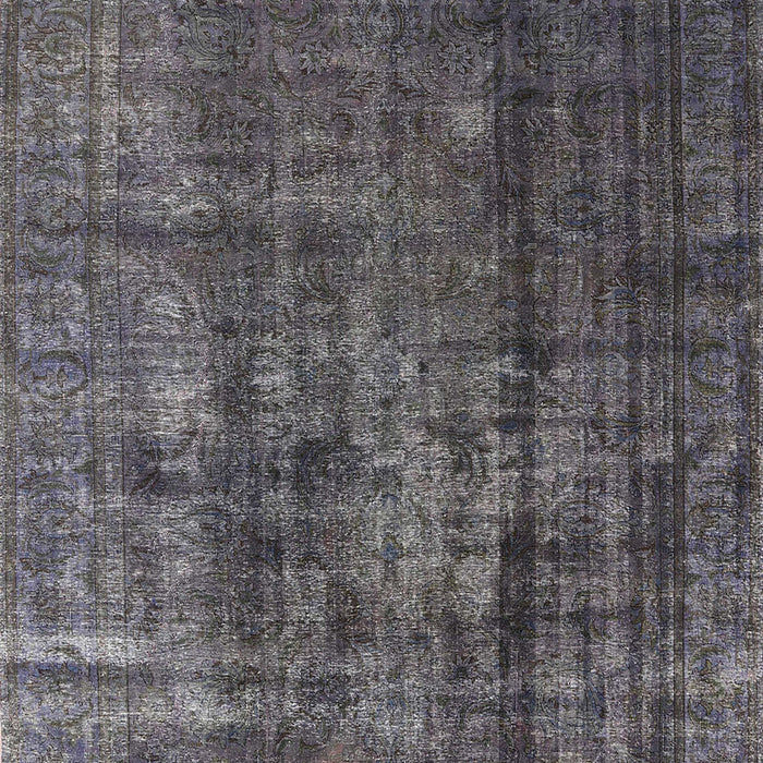 Mid-Century Modern Black Oriental Rug, urb1320