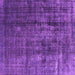 Square Oriental Purple Industrial Rug, urb1320pur