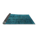 Sideview of Oriental Light Blue Industrial Rug, urb1320lblu