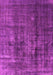 Machine Washable Oriental Pink Industrial Rug, wshurb1320pnk