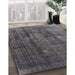 Machine Washable Industrial Modern Black Rug in a Family Room, wshurb1320