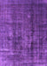 Machine Washable Oriental Purple Industrial Area Rugs, wshurb1320pur