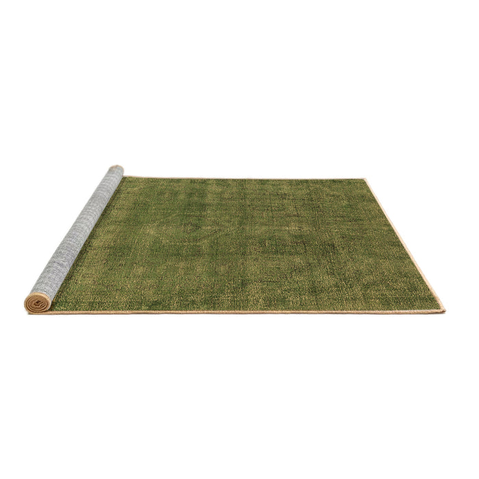 Sideview of Machine Washable Oriental Brown Industrial Rug, wshurb1321brn