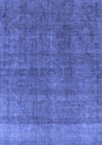 Oriental Blue Industrial Rug, urb1321blu