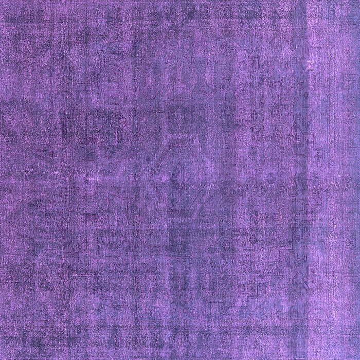 Square Oriental Purple Industrial Rug, urb1321pur