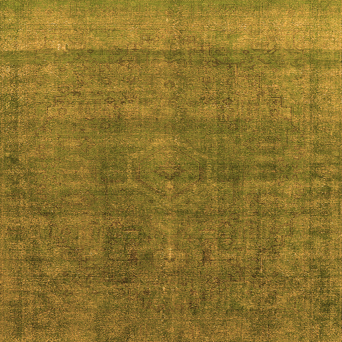 Square Oriental Orange Industrial Rug, urb1321org