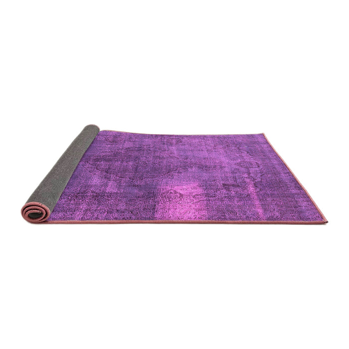 Sideview of Oriental Pink Industrial Rug, urb1322pnk