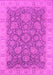 Oriental Pink Industrial Rug, urb1323pnk