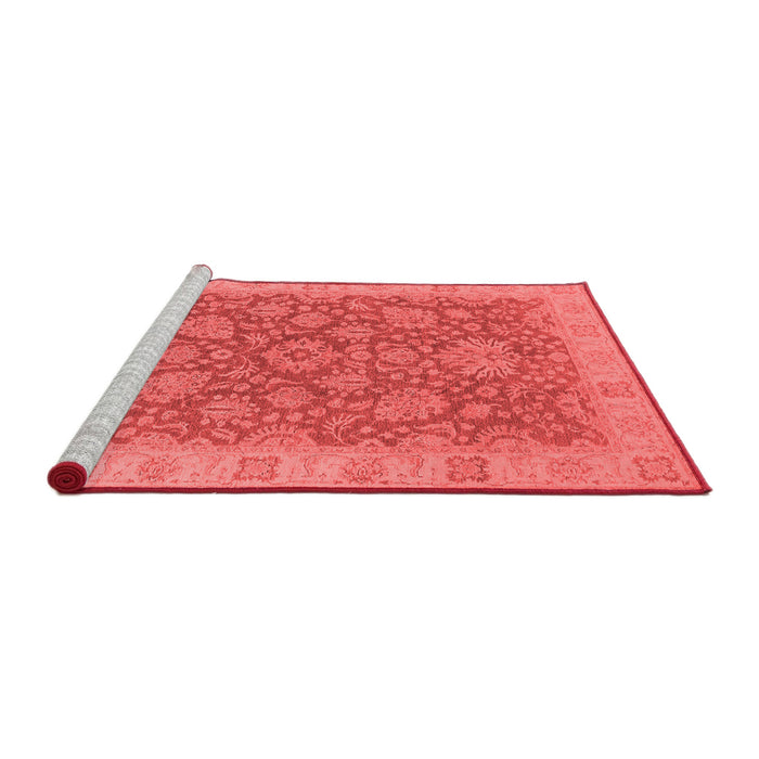 Industrial Red Washable Rugs