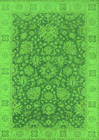 Oriental Green Industrial Rug, urb1323grn