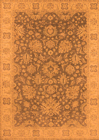 Oriental Orange Industrial Rug, urb1323org