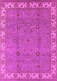 Oriental Pink Traditional Rug, urb1324pnk