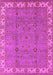 Oriental Pink Traditional Rug, urb1324pnk