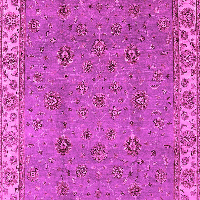 Machine Washable Oriental Pink Traditional Rug, wshurb1324pnk