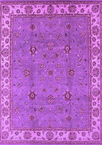 Oriental Purple Traditional Rug, urb1324pur