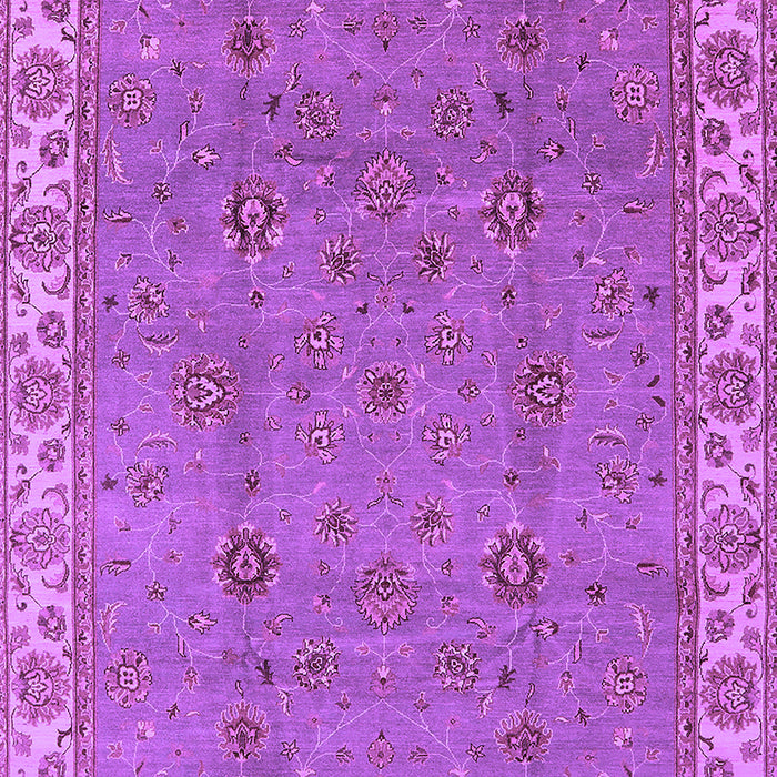 Oriental Purple Traditional Rug, urb1324pur
