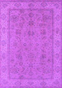 Oriental Purple Traditional Rug, urb1325pur