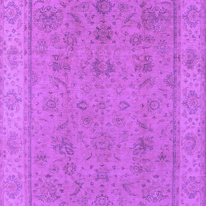 Machine Washable Oriental Purple Traditional Area Rugs, wshurb1325pur