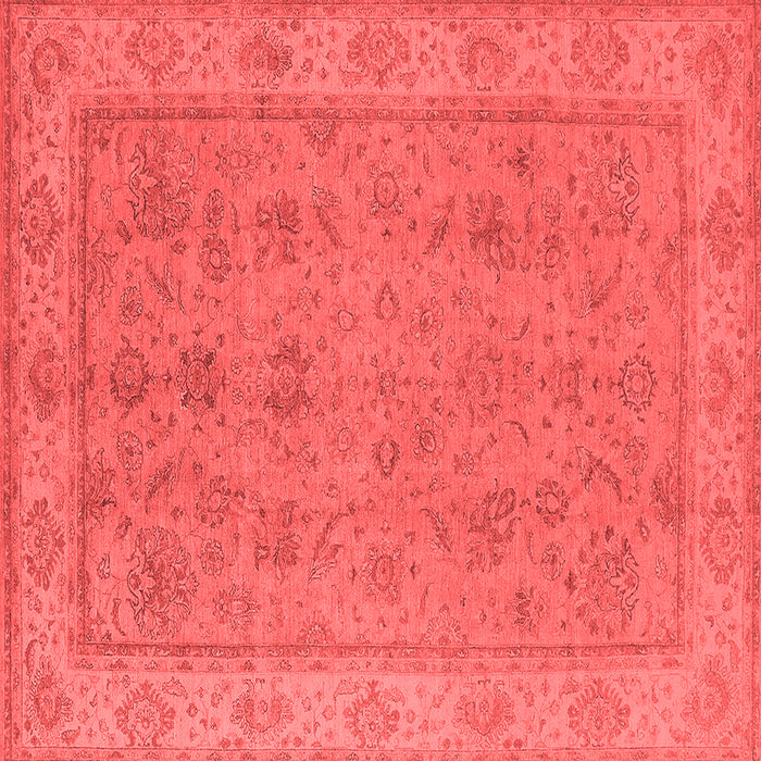 Machine Washable Oriental Red Traditional Rug, wshurb1325red
