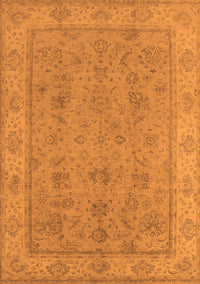 Oriental Orange Traditional Rug, urb1325org