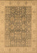 Oriental Brown Traditional Rug, urb1326brn